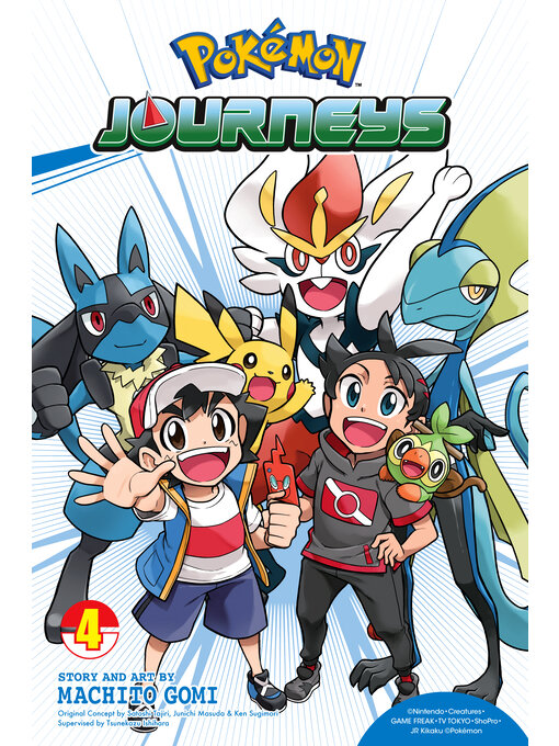 Title details for Pokémon Journeys, Volume 4 by Machito Gomi - Wait list